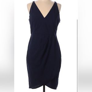 Navy blue dress new with tags. Size large by Manydresd